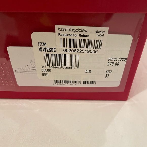 ❌SOLD❌ VALENTINO GARAVANI
White 07 Camouflage Edition Atelier Mid-Top Sneakers - Picture 16 of 16